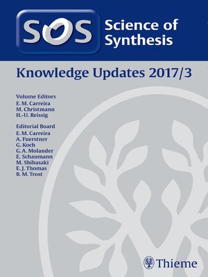 cover image of Science of Synthesis Knowledge Updates 2017 Volume 3